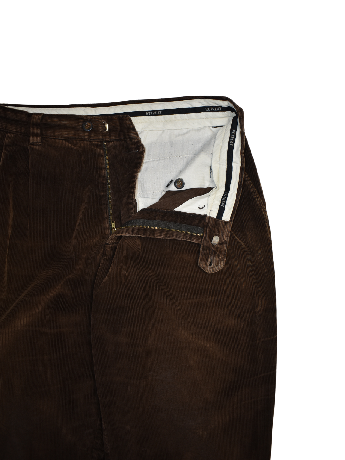 Retreat Brown Corduroy Trousers